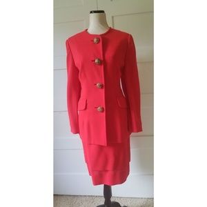 Vintage David Hayes Suit ~Holiday sz 10